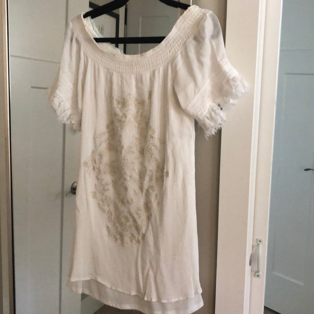 White summer dress